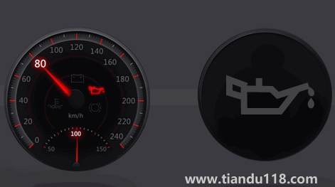 機(jī)油壓力警告燈亮了還能開(kāi)多久（機(jī)油壓力低報(bào)警一下又消失了是怎么回事）